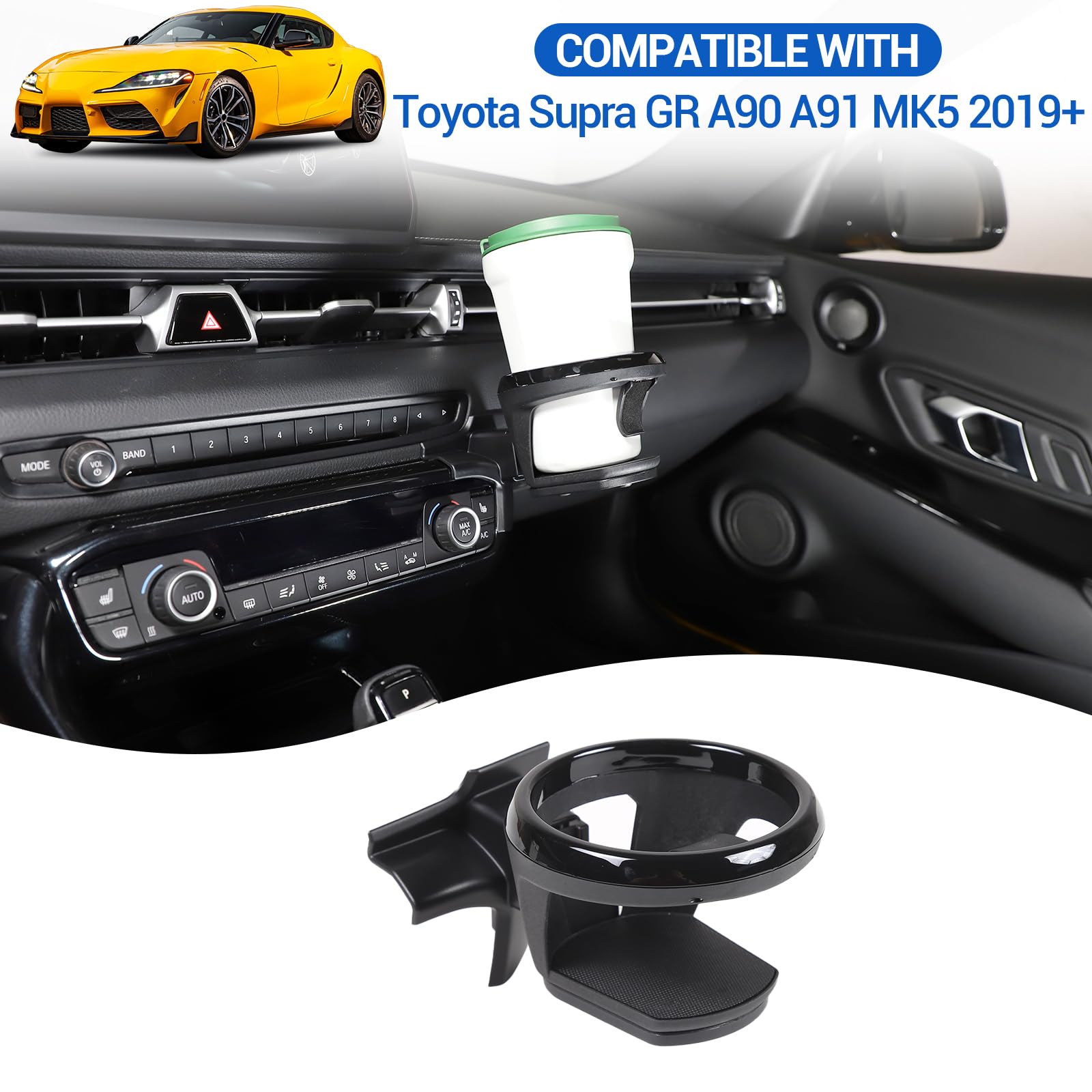 Amazon.com: Car Cup Holder Compatible with Toyota Supra GR A90 A91