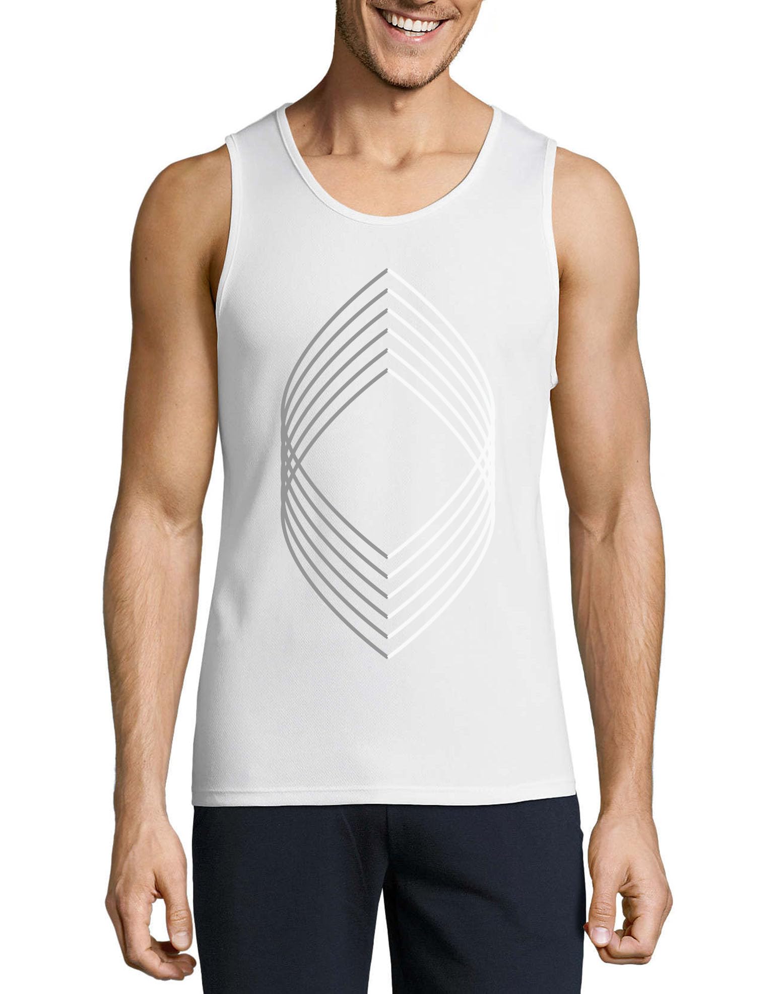 Camiseta de algodón transpirable y cómoda con diseño medieval blanco 3