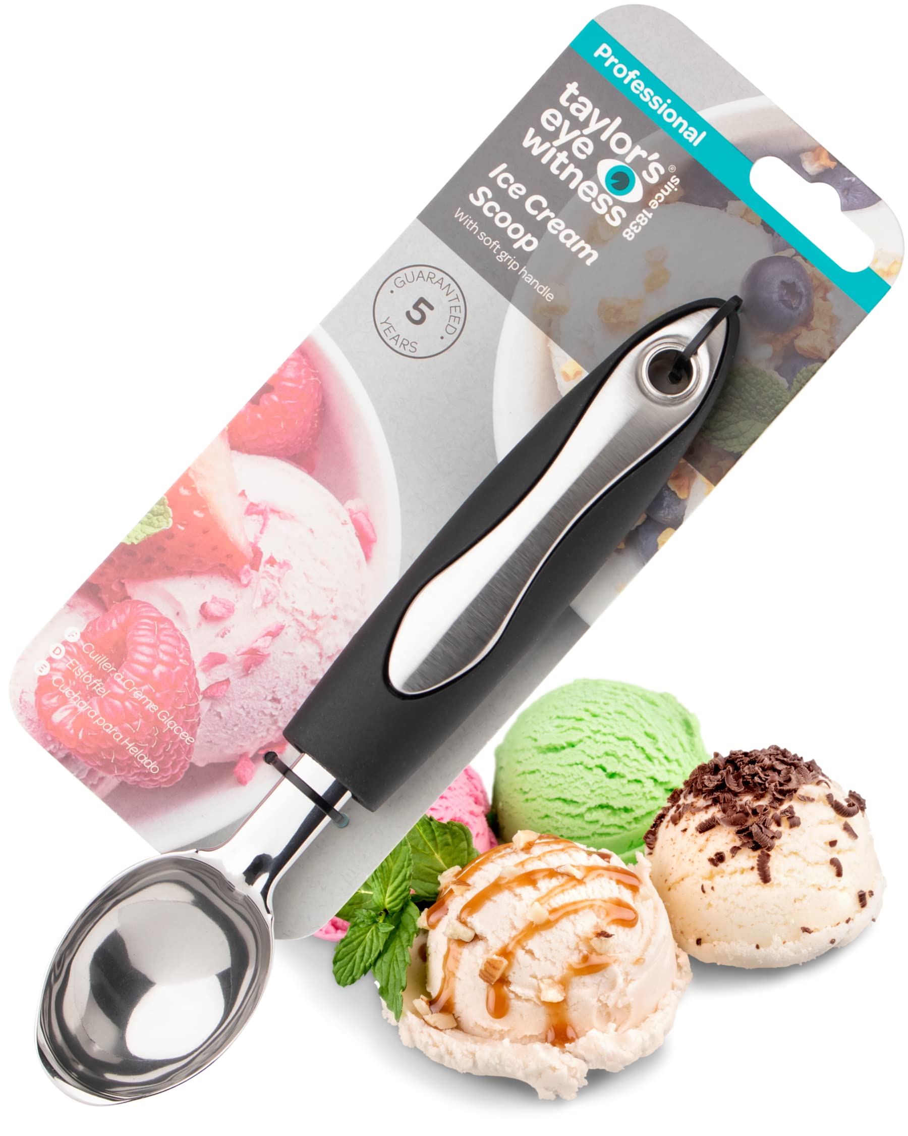 Paletta Per Gelato In Acciaio Inox: Rompe Il Gelato Duro Senza Sforzo!