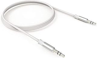 كابل صوت ايه يو اكس 3.5 LS-Y02 - ابيض 1000 ملم، من لدنيو، One Size