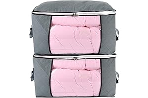 Combocube Jumbo Zippered Storage Bags for Bedding, Clothes, and Blankets