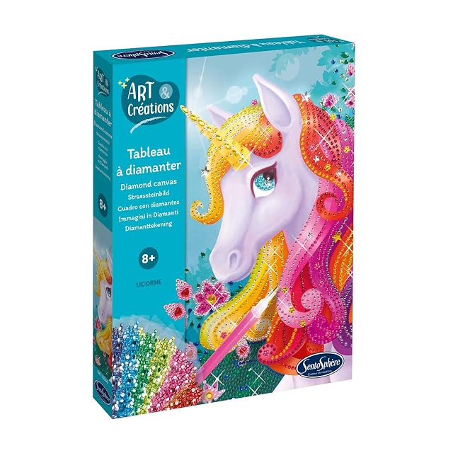 Sentosphère - Pintura de diamantes de imitación de unicornio