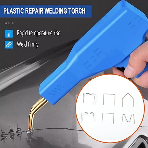 Miniatura 6 de Juego de 1200 clavos de soldadura de plástico, 6 estilos, con caja de almacenamiento, varias formas de 0.6 a 0.031 in juego de uñas de soldadura de