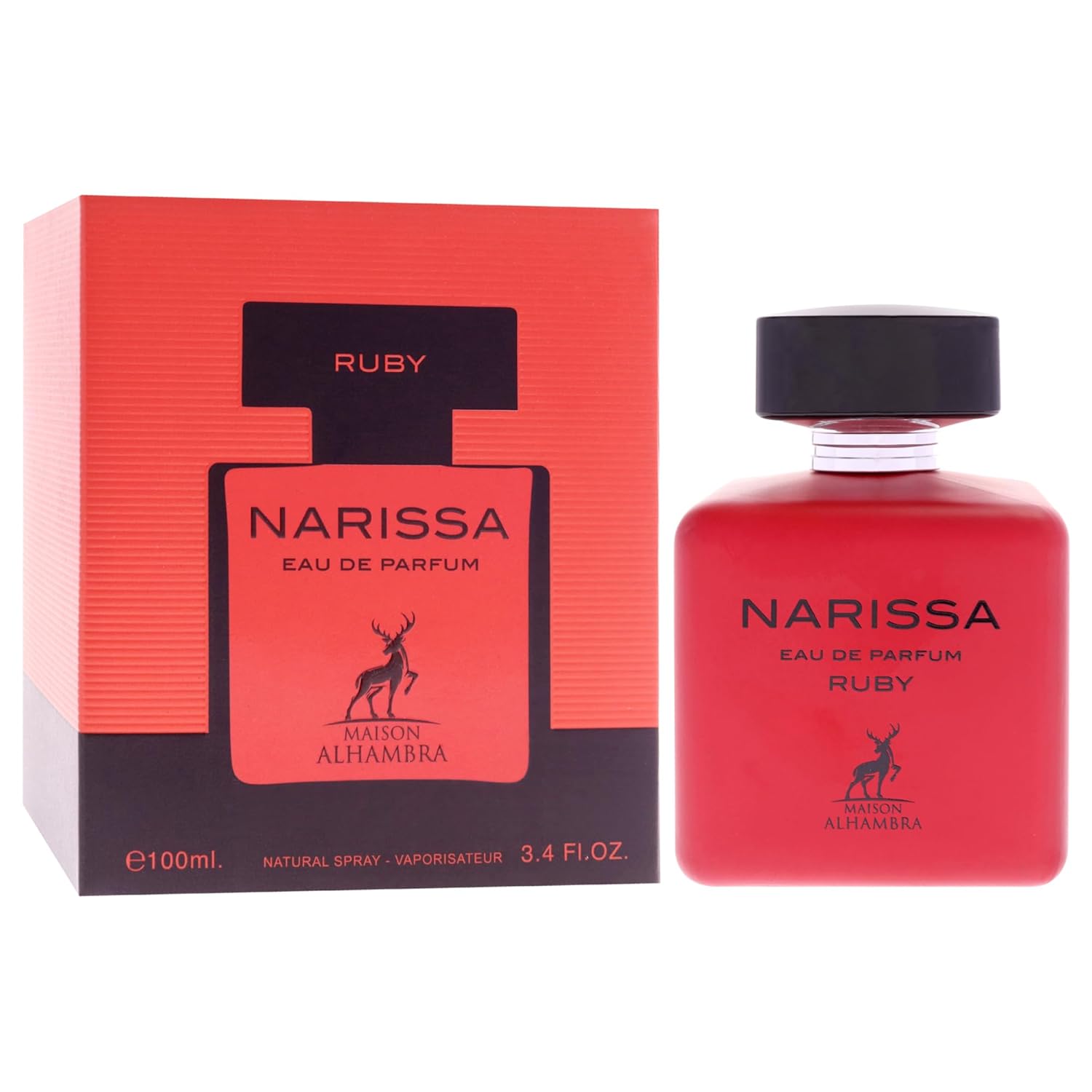 Narissa Rouge by Maison Alhambra for Women - 3.4 oz EDP Spray - Image 3