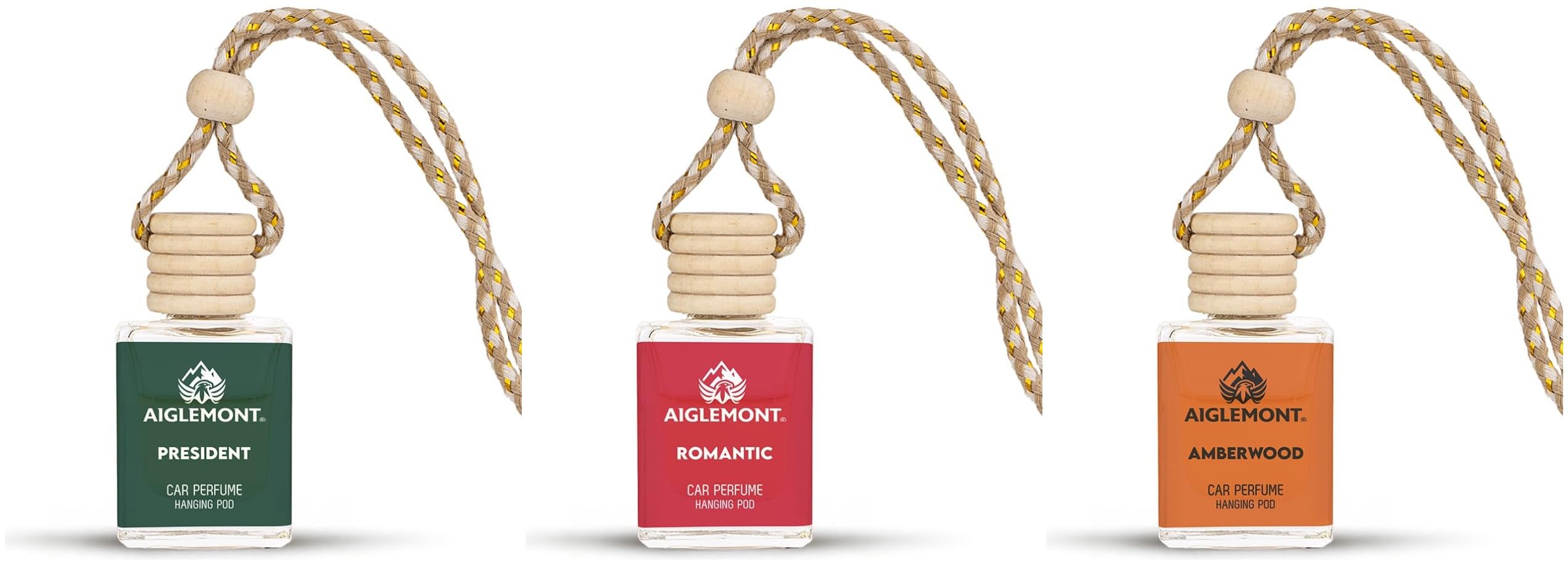 Car Perfumes combos | President, Romantic& Amberwood| Combo of 3 | 10 ml Each-image-21
