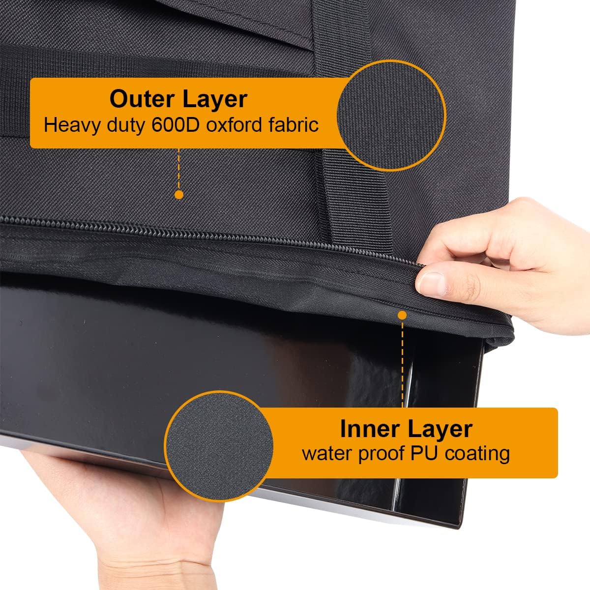 Griddle Carry Bag and Flat Top Griddle Compatible with Camp Chef Griddle, Griddle Carry Bag Replacement for Camp Chef Griddle SG30-14x16 Griddle Bag, Heavy Duty Zipper Griddle Bag and Flat Top Griddle