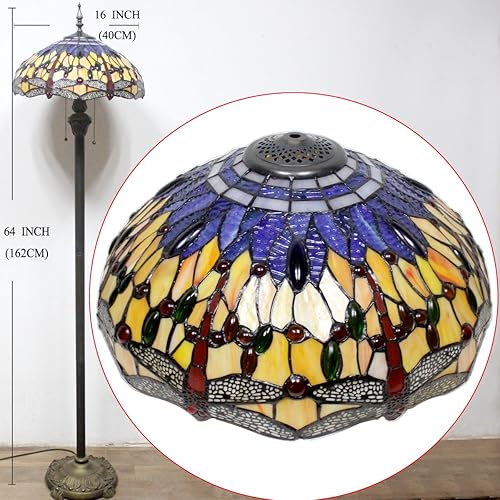 Miniatura 5 de Tiffany Lamp Series - Pantalla decorativa estilo vitral para sala de estar y dormitorio