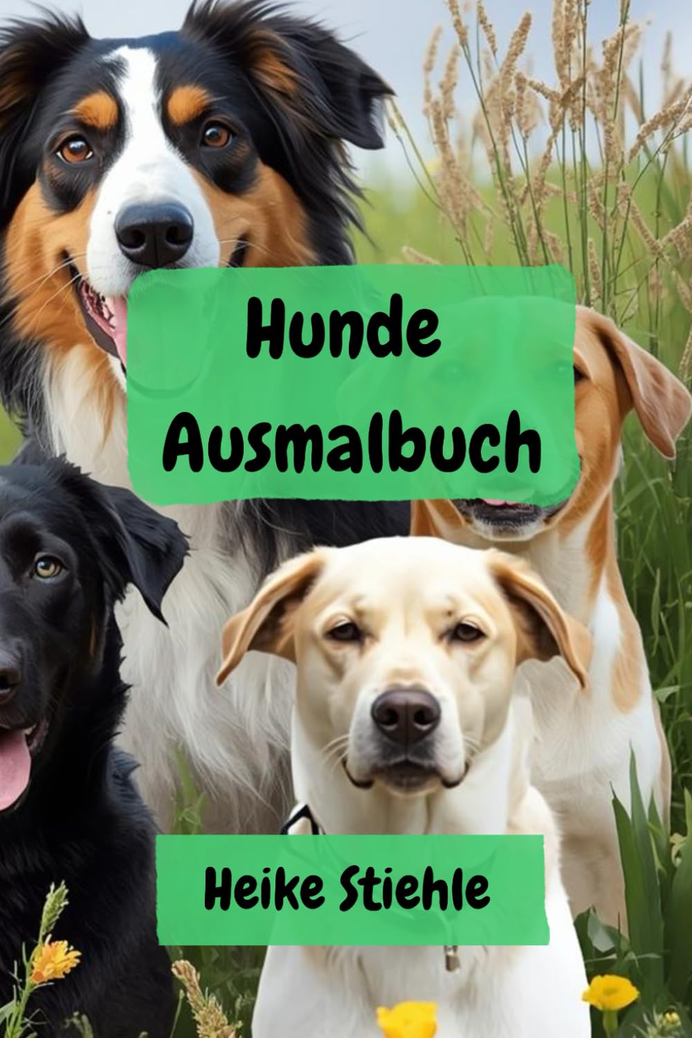 Hunde Ausmalbuch