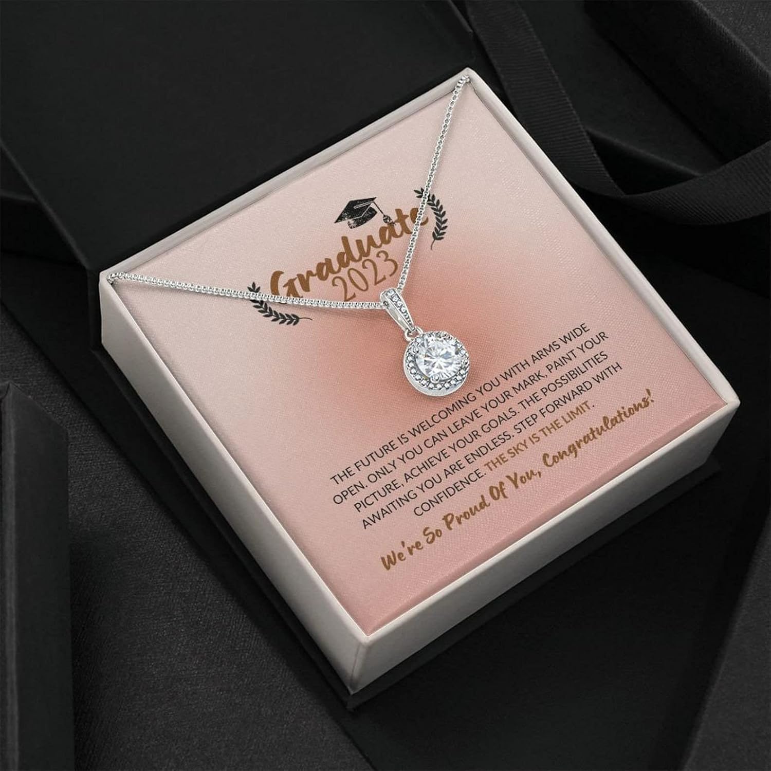 Miniatura 3 de Vitalicio Graduation Necklace For Her 2023 - Graduation Necklace 2019 For Women, Cadenas De Plata 925 Para Mujer, Regalos Para Graduacion 2023,