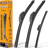 Vista 159 de AUTOBOO - Limpiaparabrisas de repuesto 26 + 20 pulgadas con limpiaparabrisas trasero de 12 pulgadas para BMW X3, X4, 2018, 2019, 2020, 2021, 2022