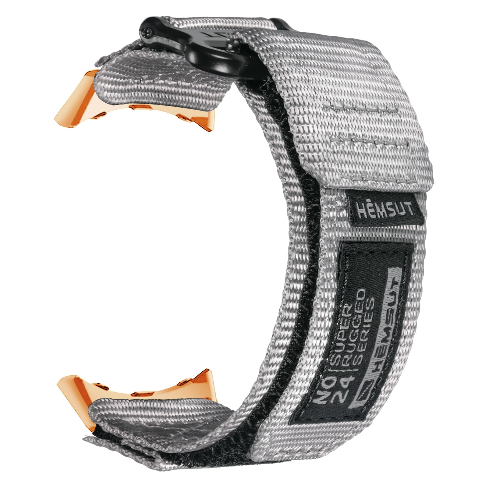 SMITHA Compatible with Google Pixel/Pixel 2 /Pixel 3 41mm Watch, NOT FOR Pixel 3 45mm, Hoop and Loop Watch Band, Military Strap for Google Smart Watch