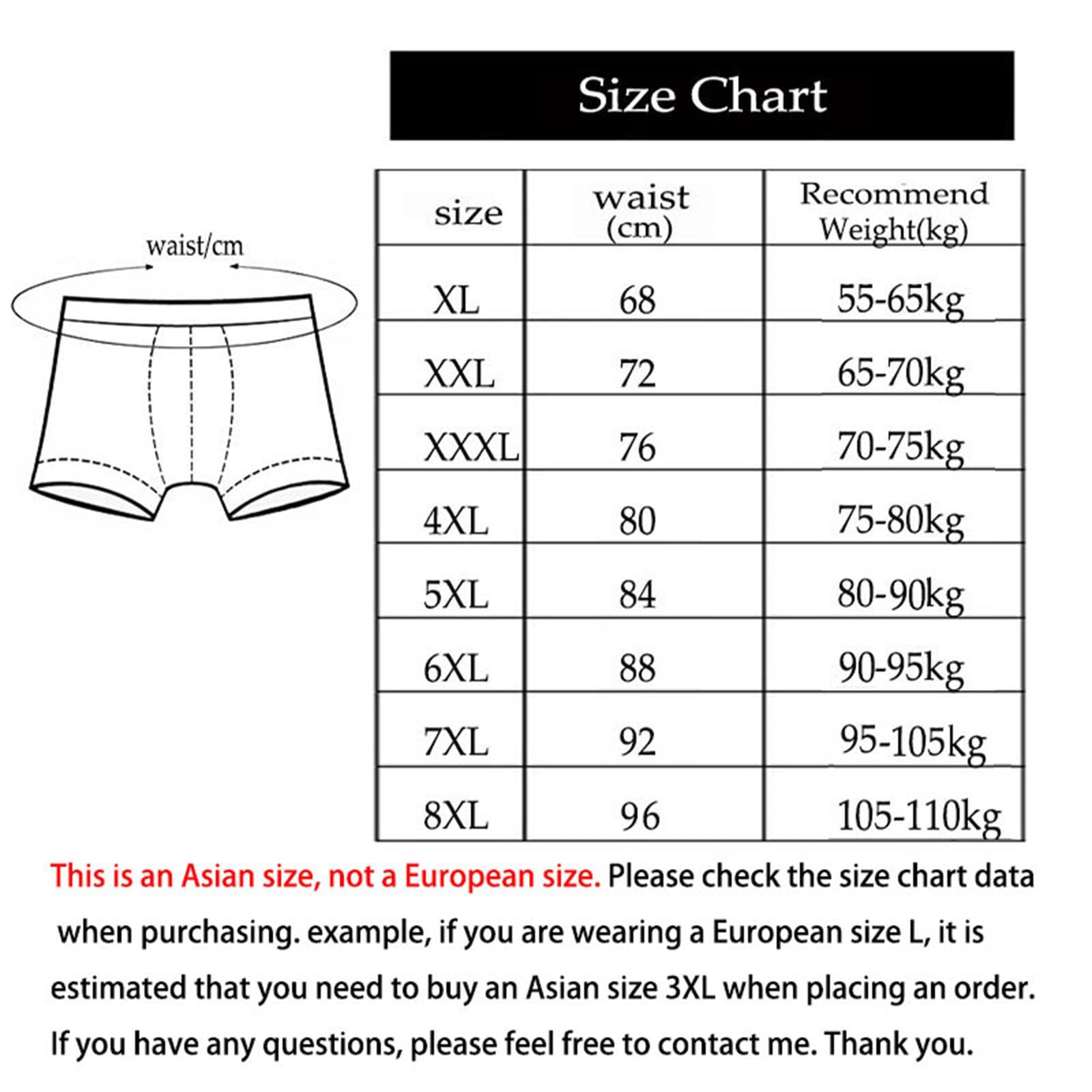 Ropa Interior Masculina Arrances De Ropa Interior Masculina Modal De Tamaño Grande 8XL-XL-5 Grey,4XL
