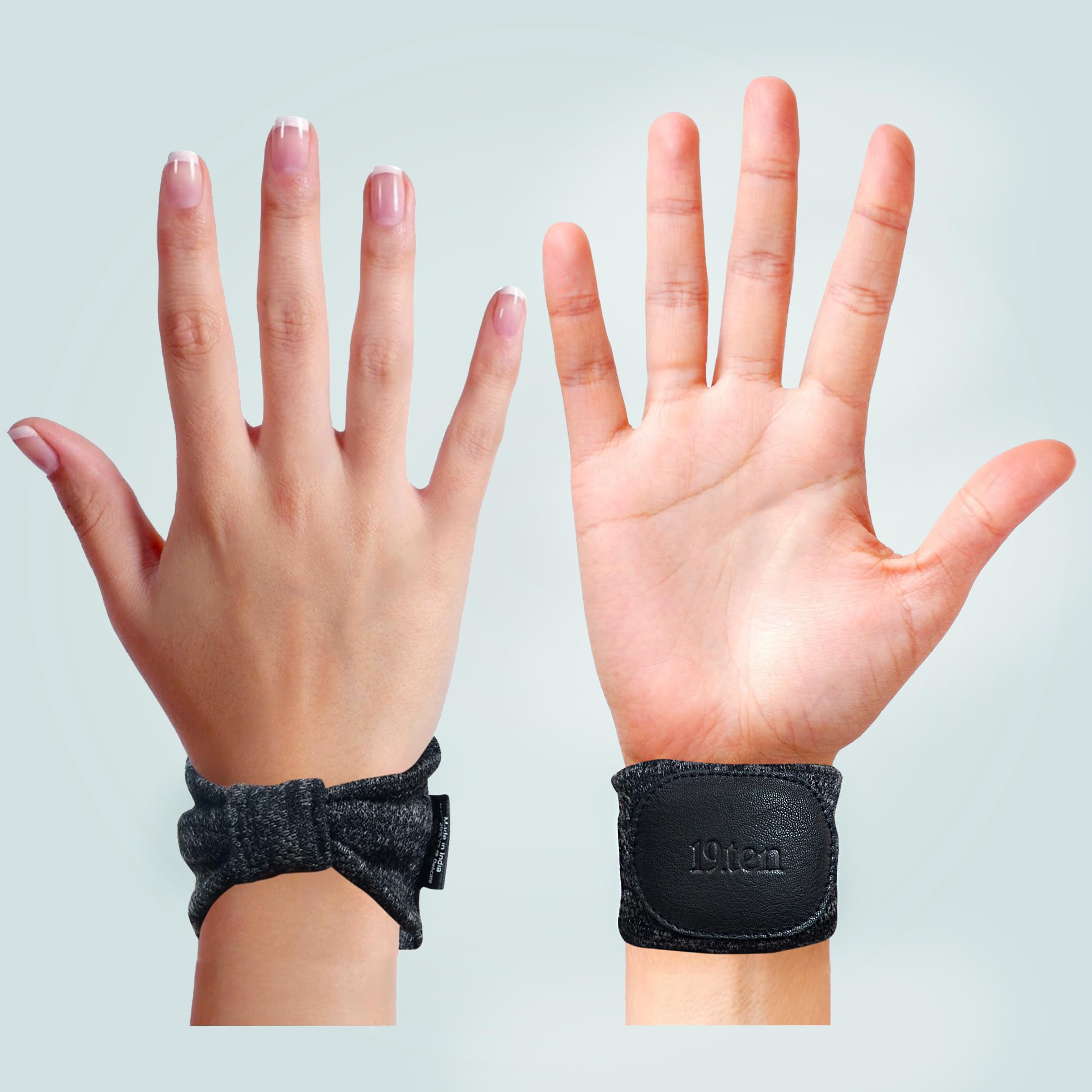 19.ten Wrist Support Band for Office Computer Keyboard Mouse Laptop PC Gaming Wrist Pain Relief Band Hand and Wrist Braces (Black) (B0D6R38NS1) Amazon Price History, Amazon Price Tracker