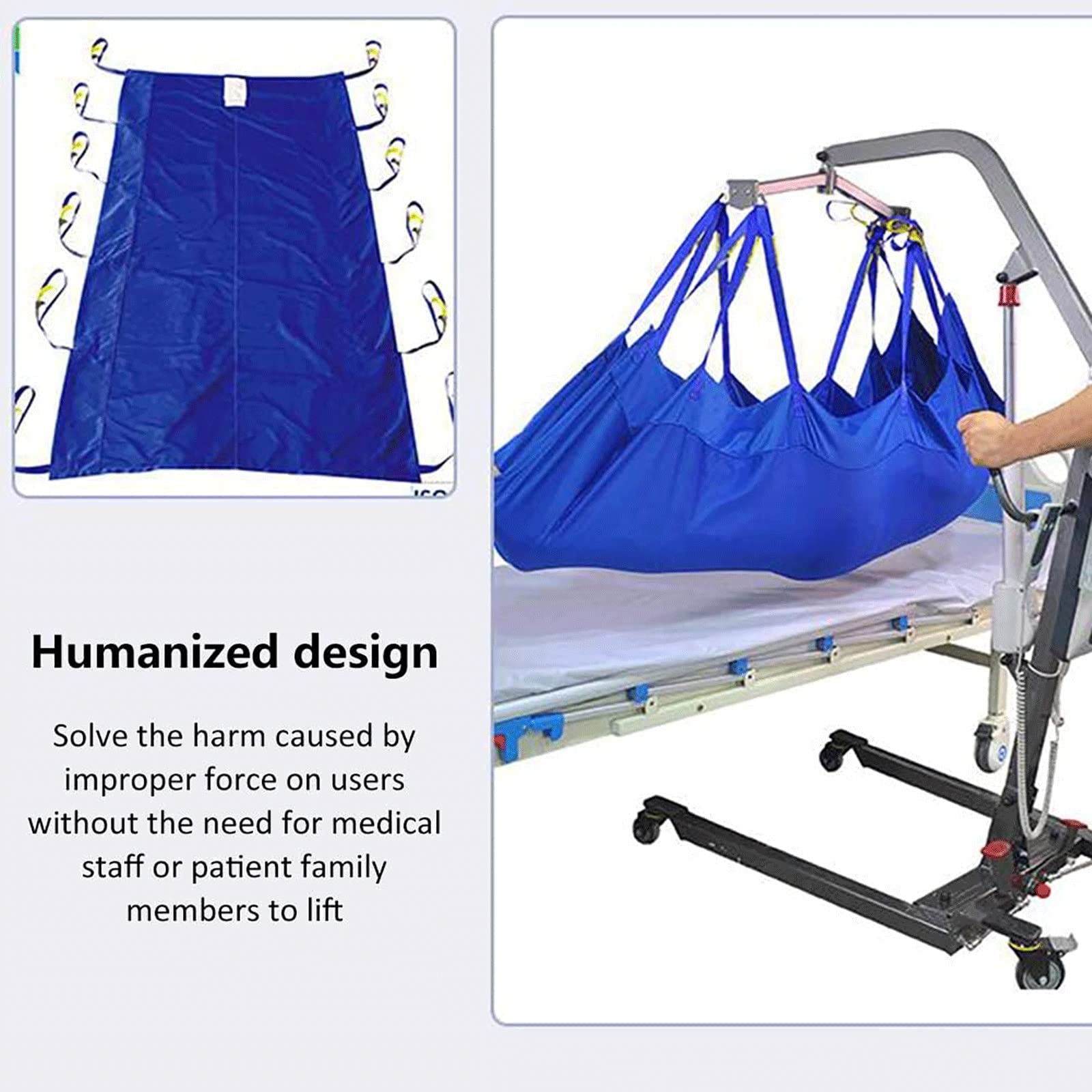 Daten Arnés Elevación Paciente Cuerpo Completo, Eslinga De Elevación De Pacientes, Cinturón De Transferencia De Escaleras, Elevador De Pacientes De Cuerpo Completo para Ancianos Discapacitados