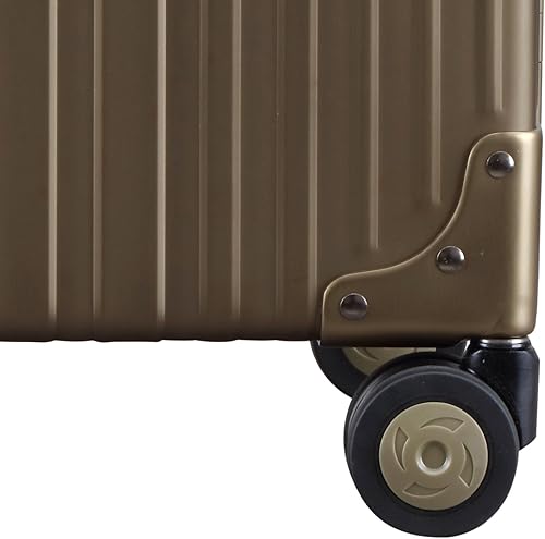 Miniatura 4 de ALEON Maletín de negocios con ruedas de aluminio de 17 Champán Classic