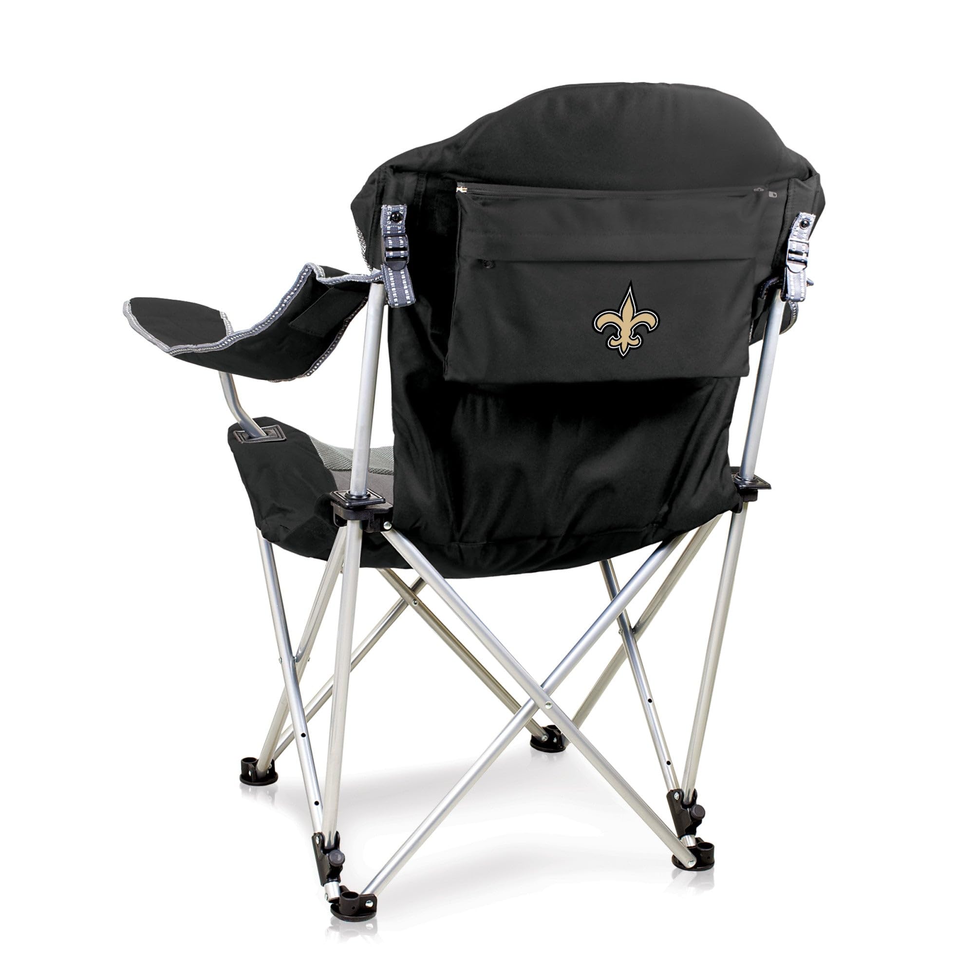Picnic TIME NFL Unisex-Adult NFL Reclining Camp Chair, Beach Chair for Adults, Sports Chair with Carry Bag