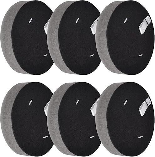 Paquete de 6 filtros de repuesto 3070 3080 para Bissell CleanView Pet Slim 3080 3070 2831 3339 2903 2921 PowerEdge 2900A 2900 3274 Pet Hair 2897