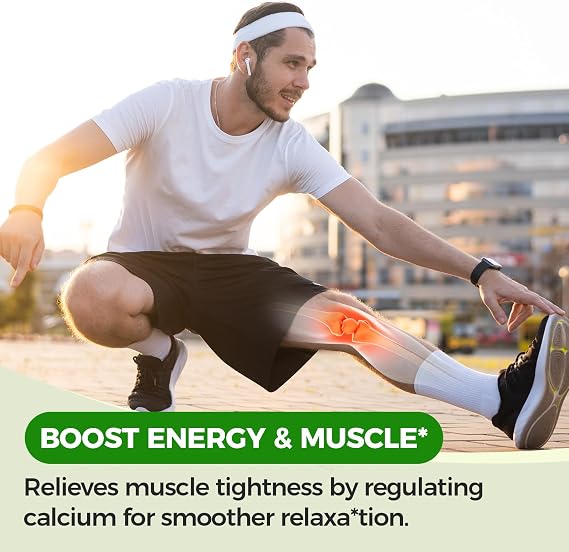 M inch Magnesium Glycinate Capsules - Night, Bone, Muscle & Immune Support