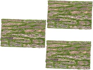 3 Pçs Casca De Cortiça Reptilianos Acessórios Tartaruga Terrário Casca De Cortiça Réptil Árvore De Escalada Fundo De Casca De Terrário Casca De Árvore De Terrário Acessórios De