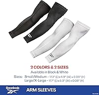Vista 5 de Reebok Compression Arm Sleeves for Men and Women