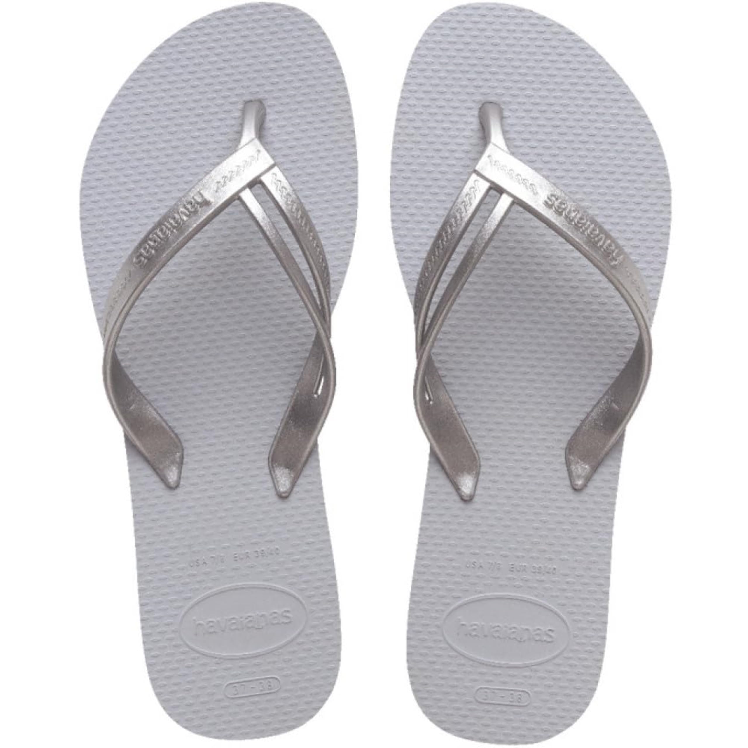 Havaianas Elegance Women FlipFlop Ice Grey 3.5/4 UK