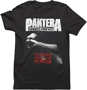 2Bhip Adult Pantera Vulgar Display Front & Back Print