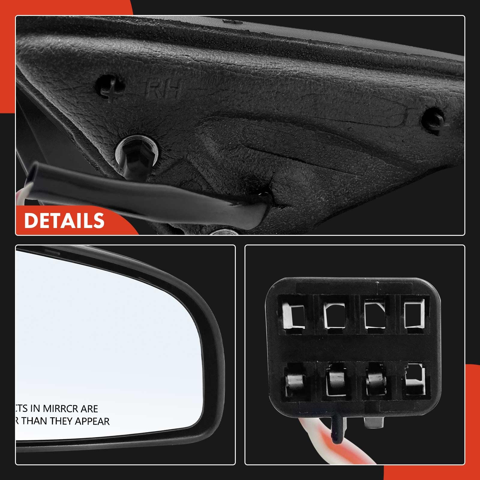 ESPEJO LATERAL IZQUIERDO CHEVROLET MALIBU 08 12 ELECTRICO PARA