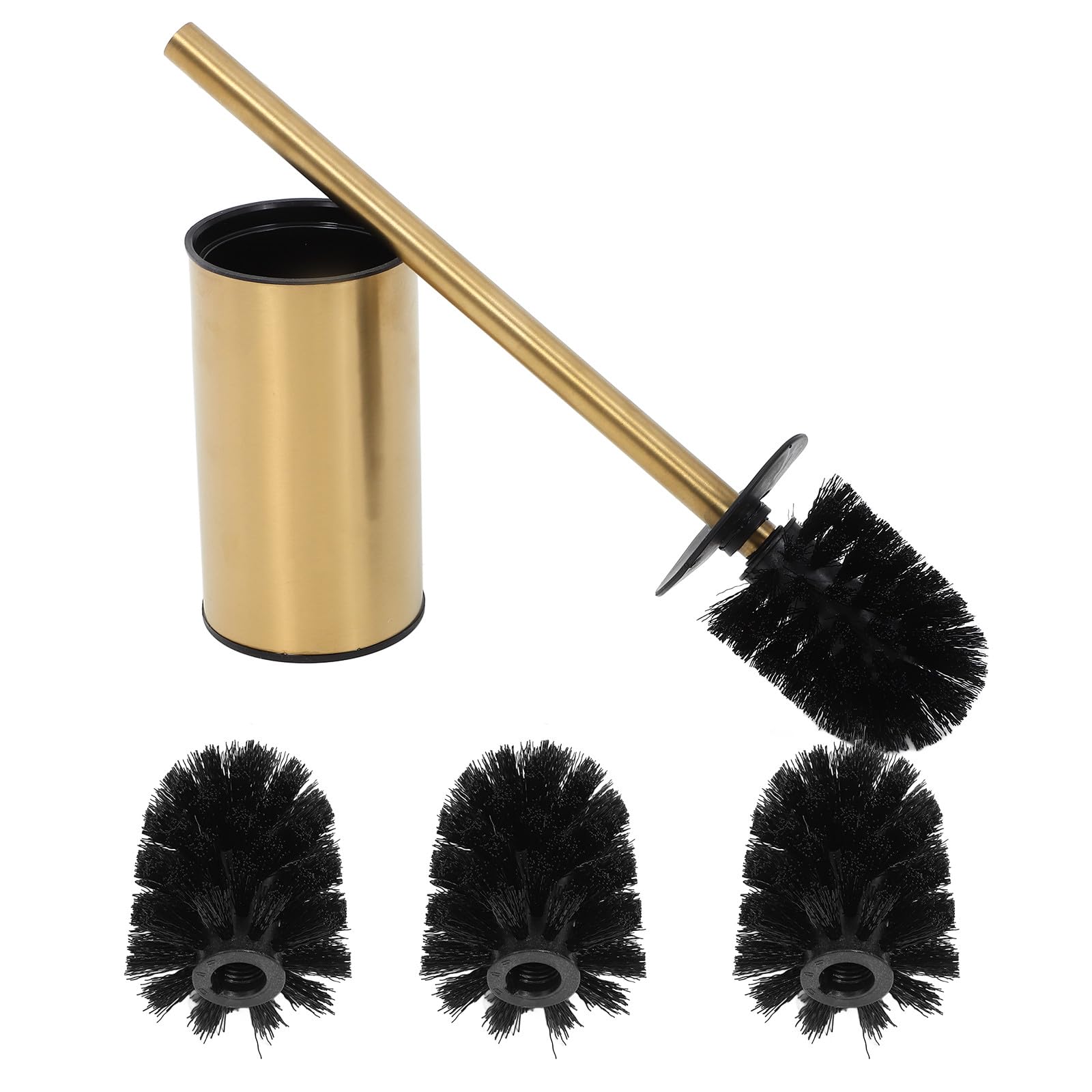 Brosse pour cuvette de toilettes mural avec support nettoyage précis
