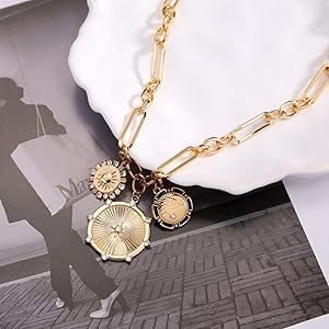 Amazon.com: ANIZOXY Sun Mountain River Landscape Necklace for