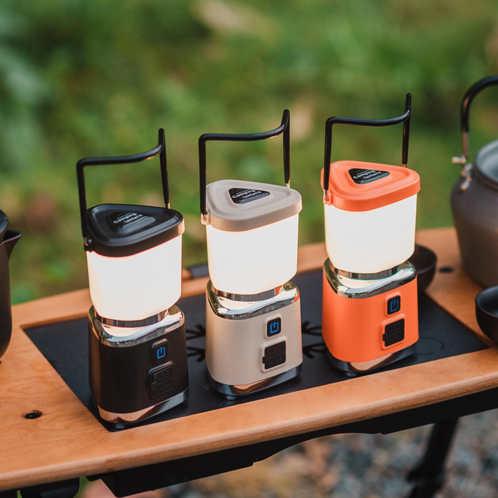 Lampe de Camping LED Lumineuse Portable Camping en Plein air pêche éclairage d ' Urgence Rechargeable Dimmable Lampe de Tente Suspendue veilleuses