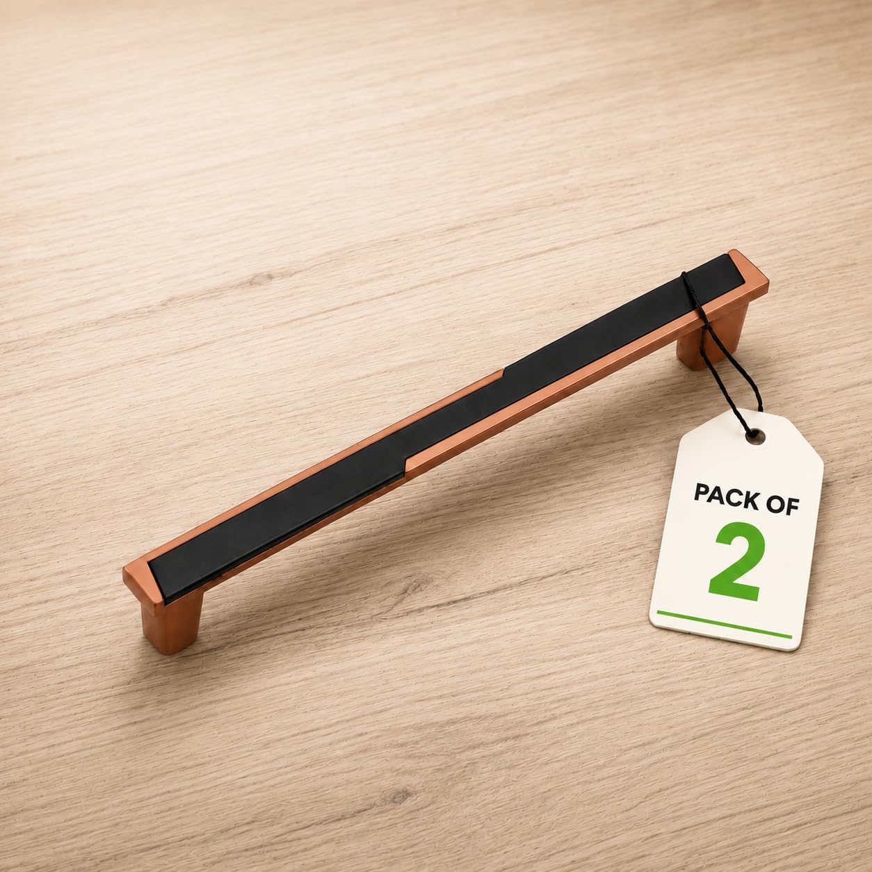 Copper Black Cabinet Handles - Set of 6 -10 Copper Black Cabinet Handles - Set of 6 -10