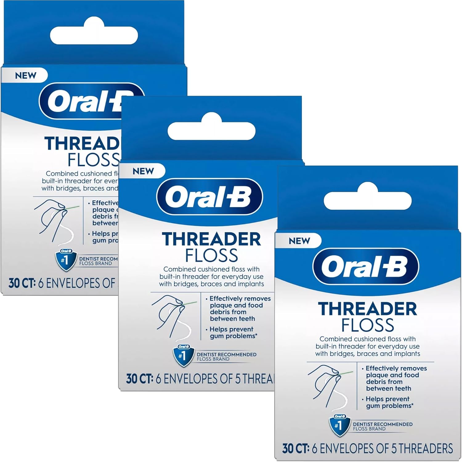 30 Count (Pack of 3)