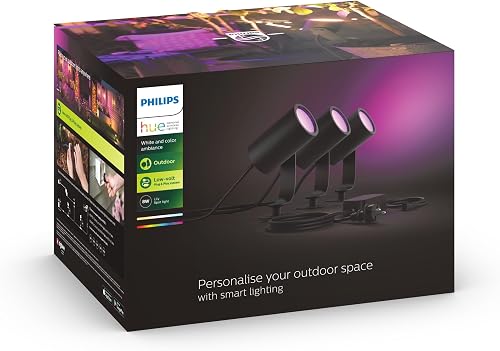 Philips Hue White and Color Ambiance Faretto Smart LED Li…