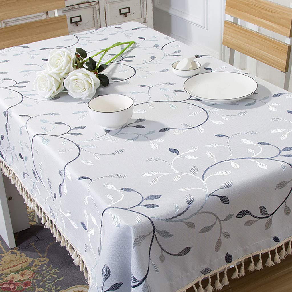 Nappe de Noël ronde couleur café pour illuminer vos repas de fête en famille