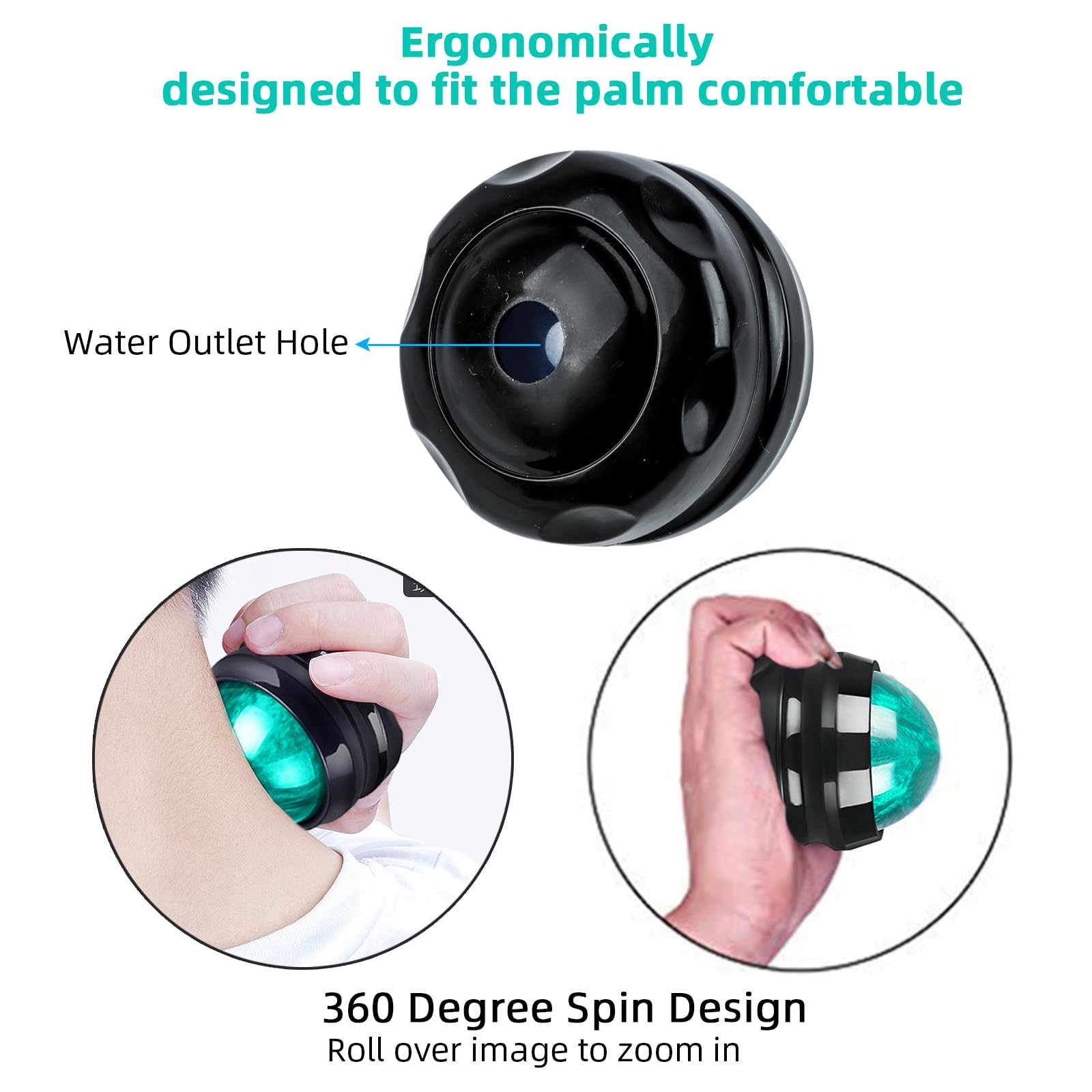 WOVTE Massage Ball, Lacrosse Balls, Self Massage Tool for Sore Muscles Shoulders, Neck, Back, Foot, Body, Deep Tissue - Image 3