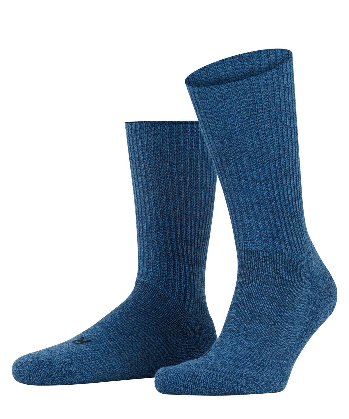 FALKE Unisex Walkie Ergo Socks, Merino Wool, Blue (Light Denim 6660), 5.5-7.5 (1 Pair)