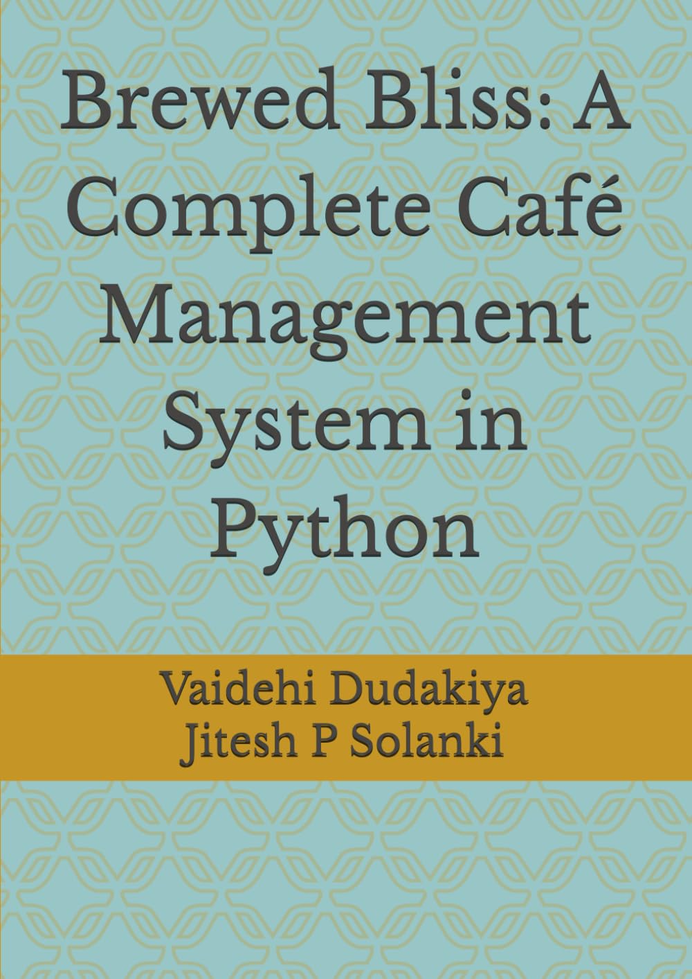 Brewed Bliss: A Complete Café Management System in Python