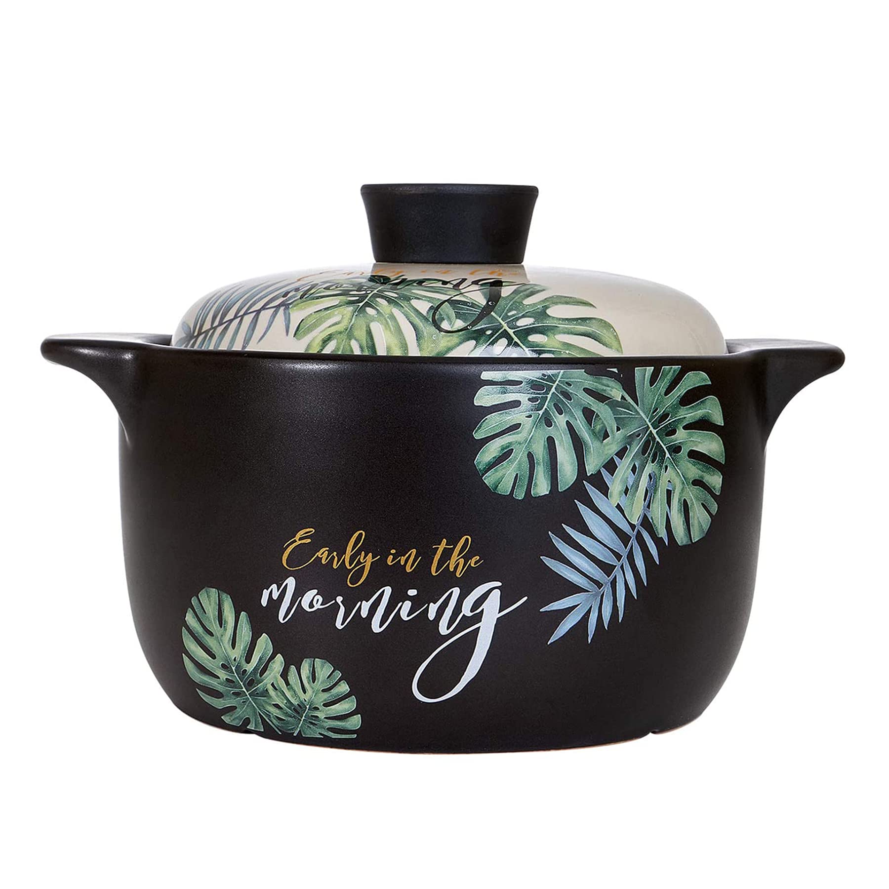 BKHsgDXJ Clay pots for cooking, Stovetop Ceramic Cookware,Stew Pan Casserole Clay Pot Earthen Healthy