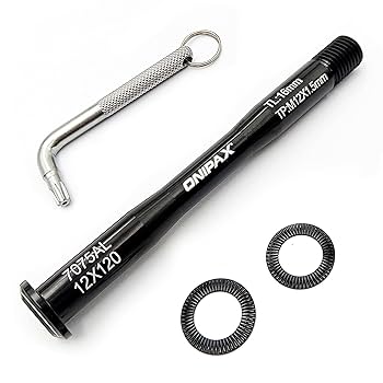 Amazon | ONIPAX 盗難防止 12mm フロントハブ スルーアクスル