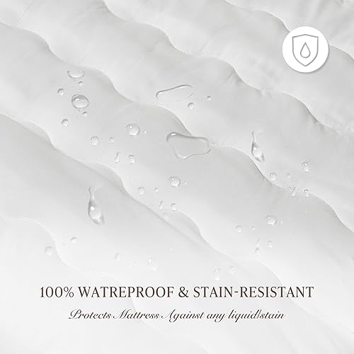 Miniatura 2 de Kathy ireland  ESSENTIALS - Colchón de microfibra resistente al agua, color blanco