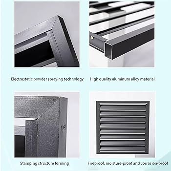 Amazon.co.jp: エアコン室外機カバー アルミ日除よけ室外 機