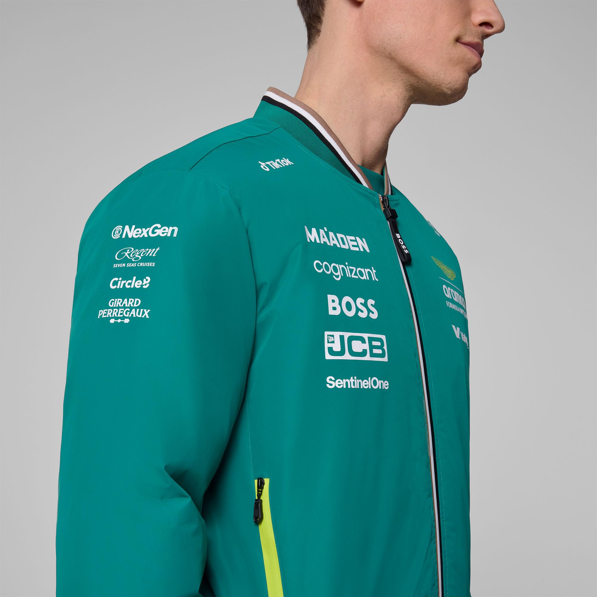 Aston Martin F1 2025 Chaqueta Bomber del Equipo