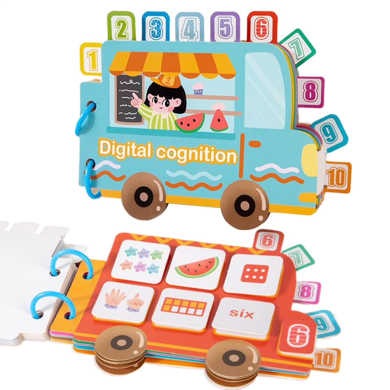 Libro Di Attività Per Bambini Libro Di Adesivi Sensoriale Prescolare | Giocattoli Educativi Per L'Apprendimento Giochi Silenziosi Abbinamento Homeschool Asilo Capodan