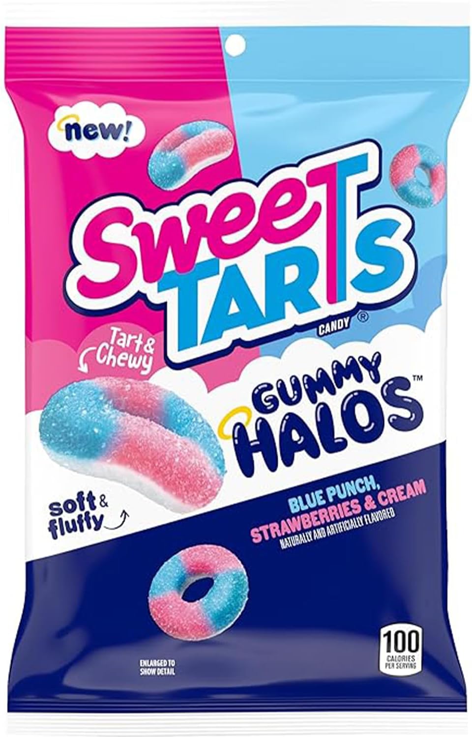 Sweetarts Gummy Halos 3oz Bag
