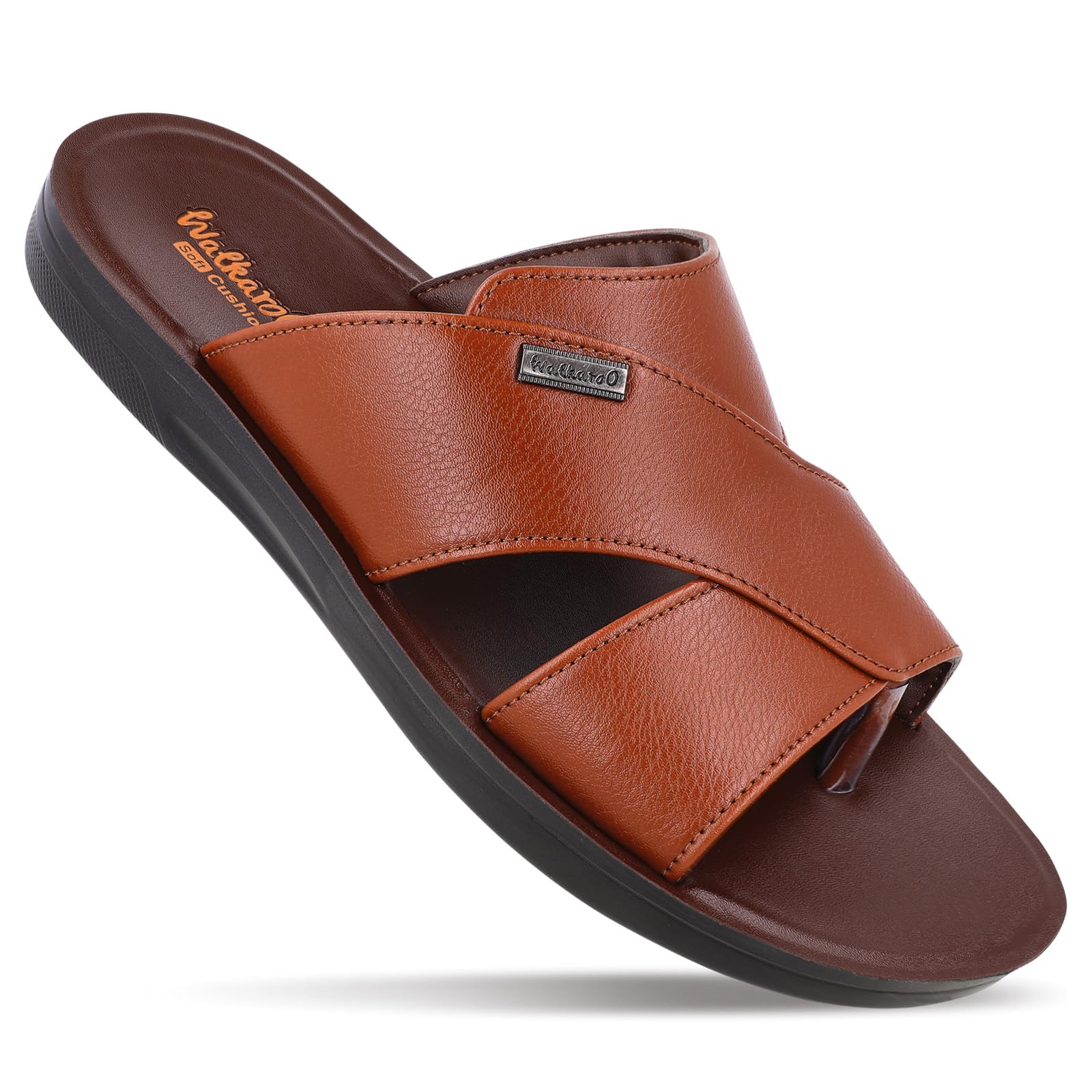 WALKAROO WE1325 Mens Sandal For Casual Wear and Regular Use - Brown (B0CL1WCNC2) Amazon Price History, Amazon Price Tracker