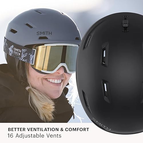 Miniatura 3 de Smith Descend - Casco de deportes de nieve para adultos con tecnología MIPS + cobertura completa Koroyd - Protección ligera para esquí y snowboard -