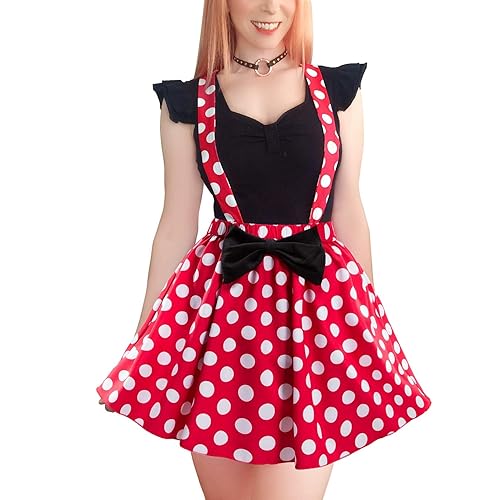 Littleforbig Cotton Romper Onesie Pajamas Bodysuit–Magic Land Onesie Skirt Set - Black - Small