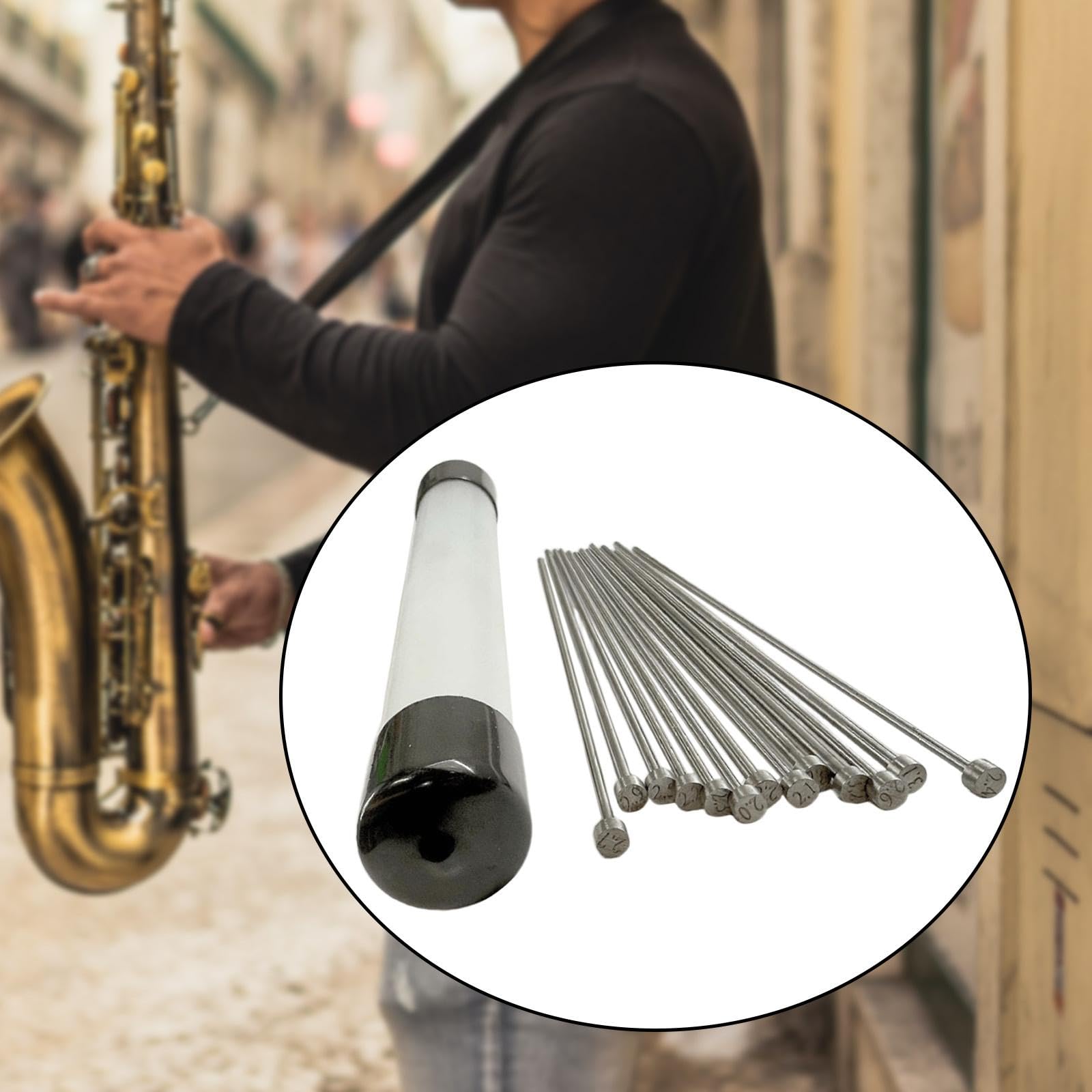 13 Herramientas de Reparación para Instrumentos de Viento, Saxofón,