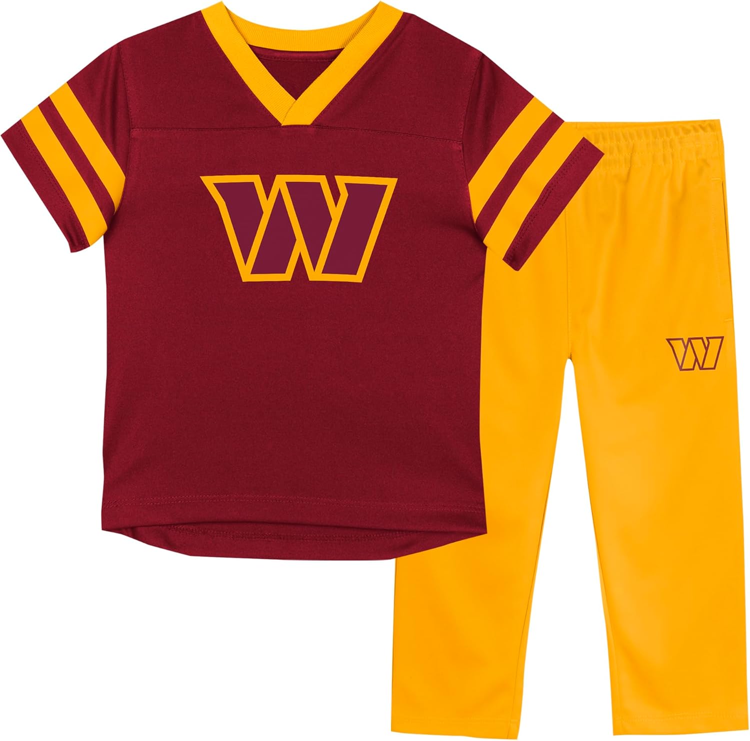 Outerstuff Toddler NFL Zone V-Neck T-Shirt & Pants Set