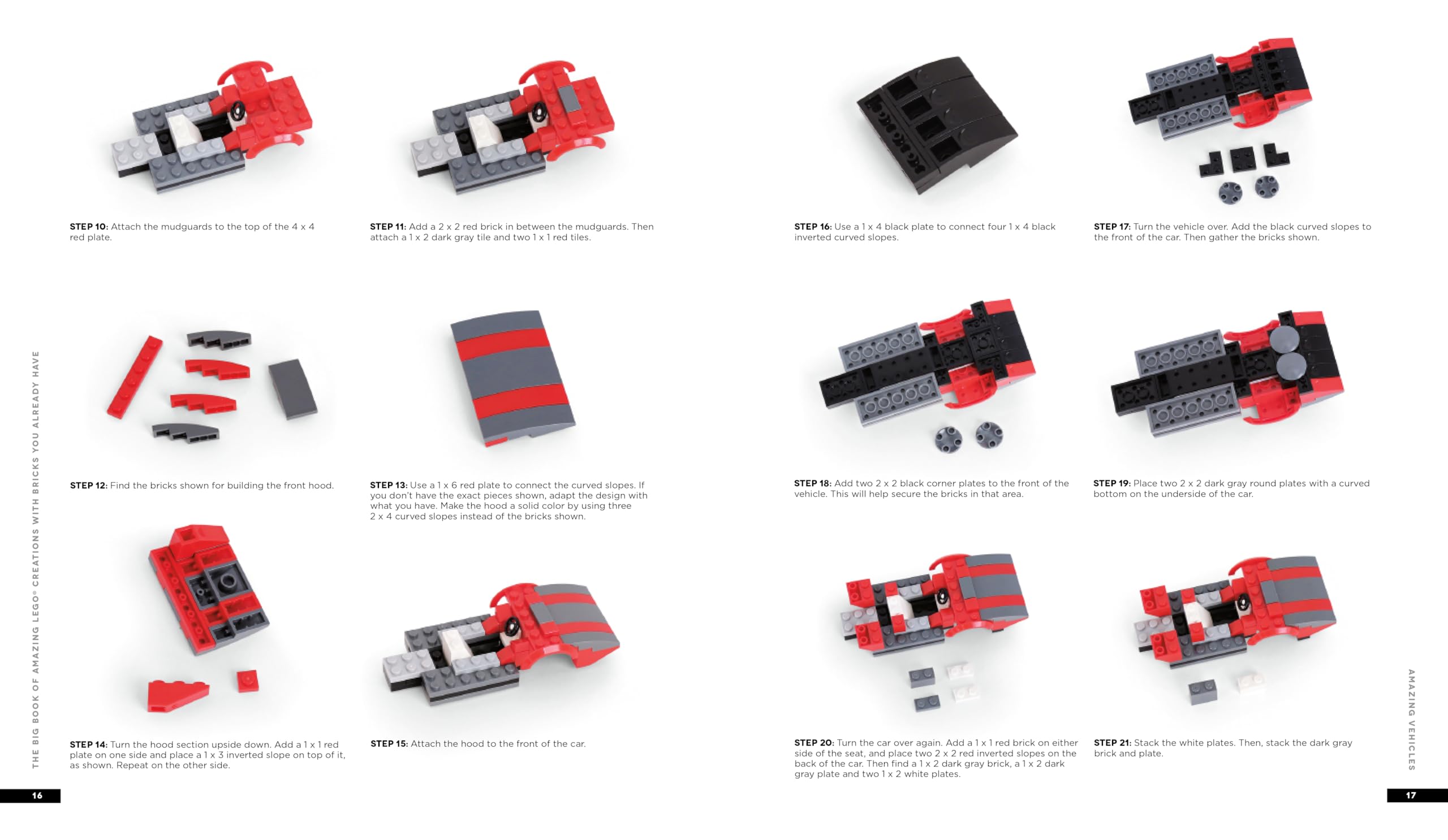 The Big Book of Amazing LEGO Creations with Bricks You Already Have: 75+ Brand-New Vehicles, Robots, Dragons, Castles, Games and Other Projects for Endless Creative Play